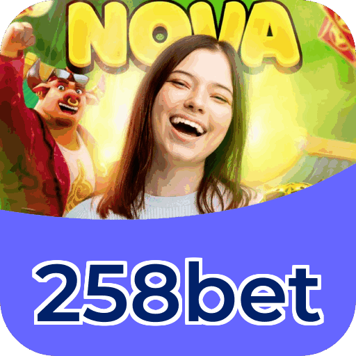 Interface do aplicativo 258bet mostrando jogos disponíveis no iOS e Android